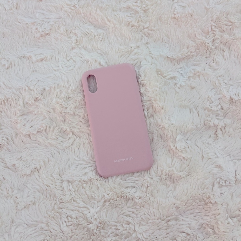 Light Pink MERKURY iPhone X Case